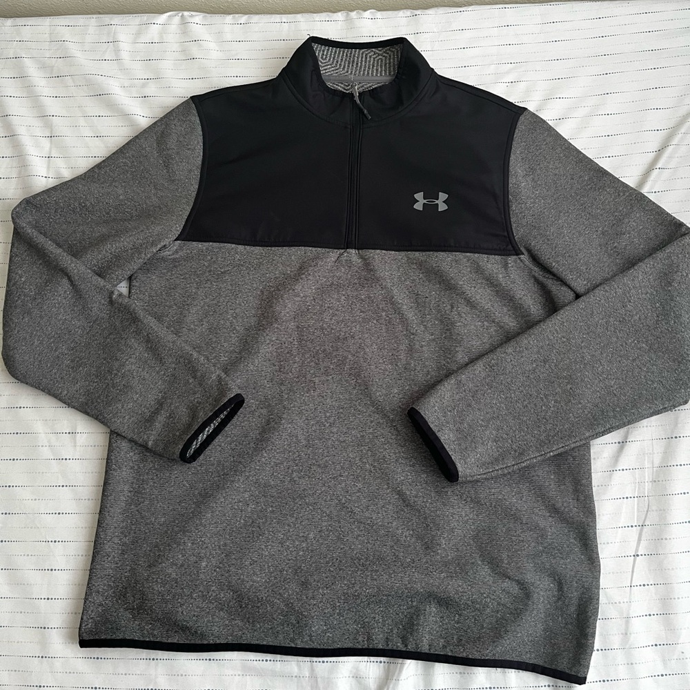 Under Armour 1/4 Zip Fleece Pullover Jacket Size Men’s L
